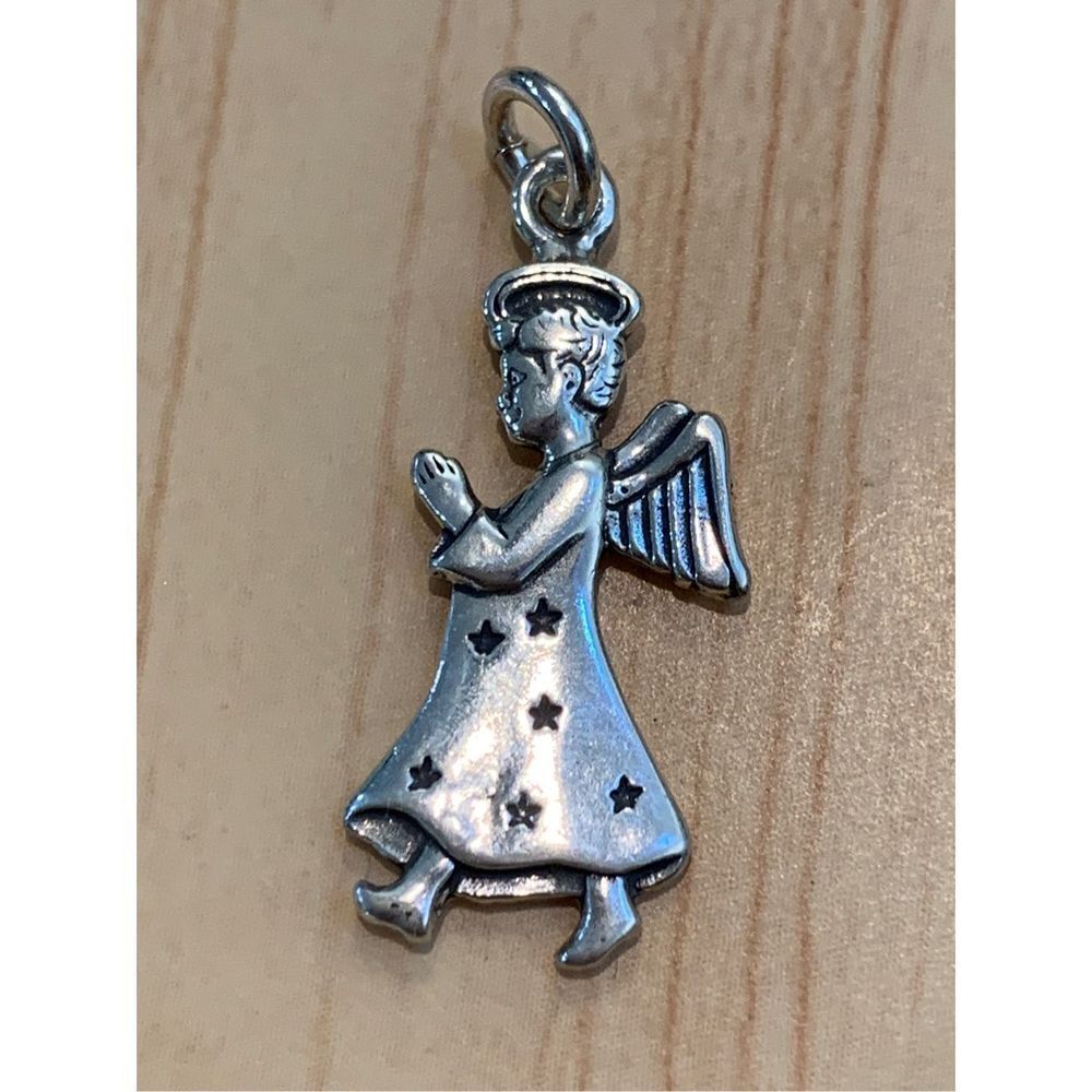.935 Angel Sterling Silver Jewelry Charm